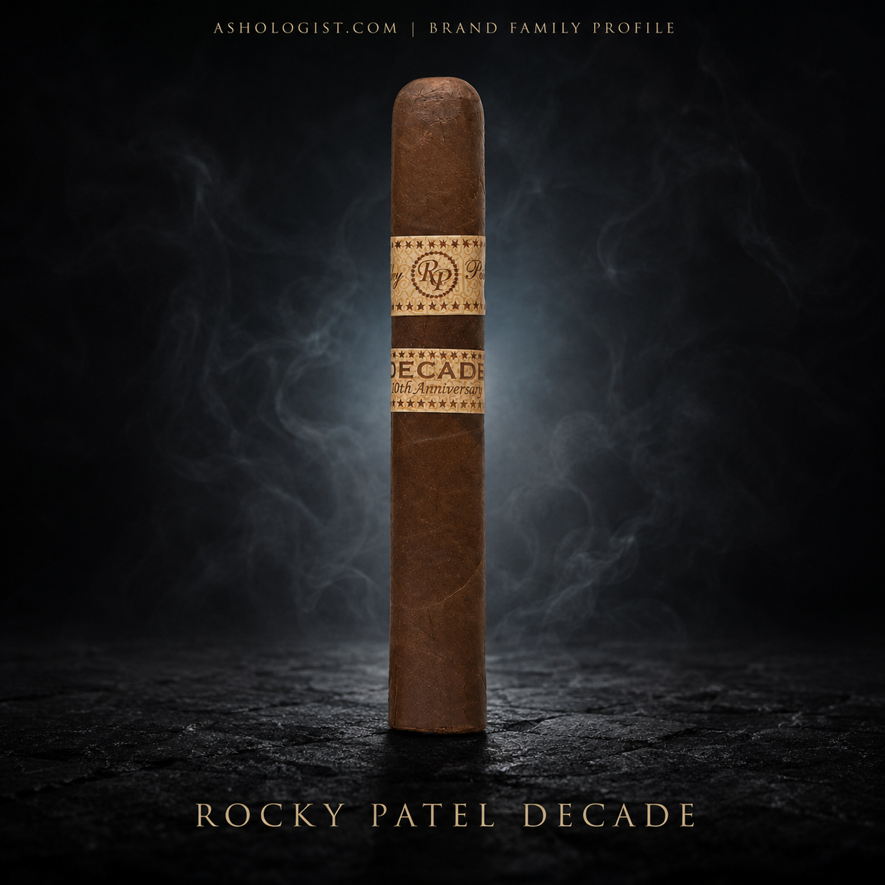 Rocky Patel Decade brand family profile