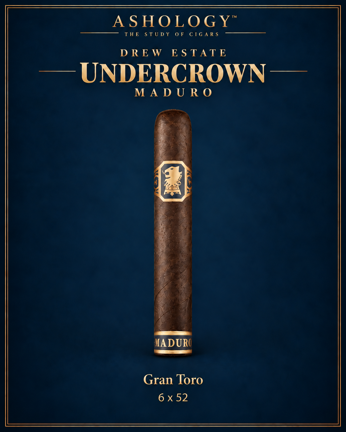 Undercrown Maduro Gran Toro cigar by Drew Estate