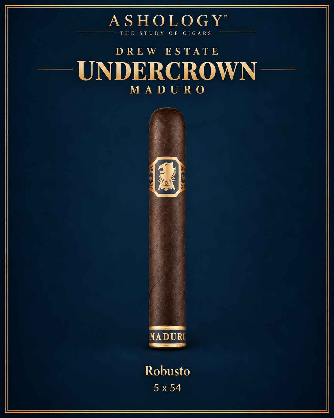 Undercrown Maduro Robusto cigar by Drew Estate