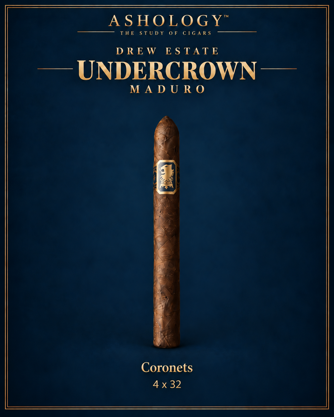 Undercrown Maduro Coronets cigar by Drew Estate