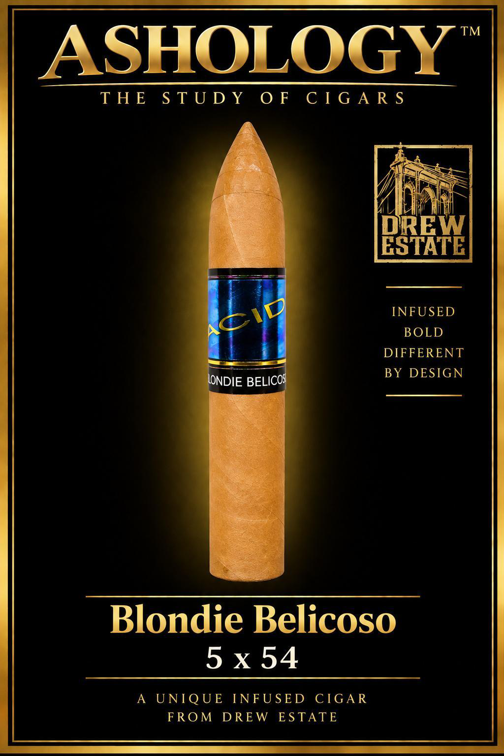 Blondie Belicoso ACID cigar by Drew Estate