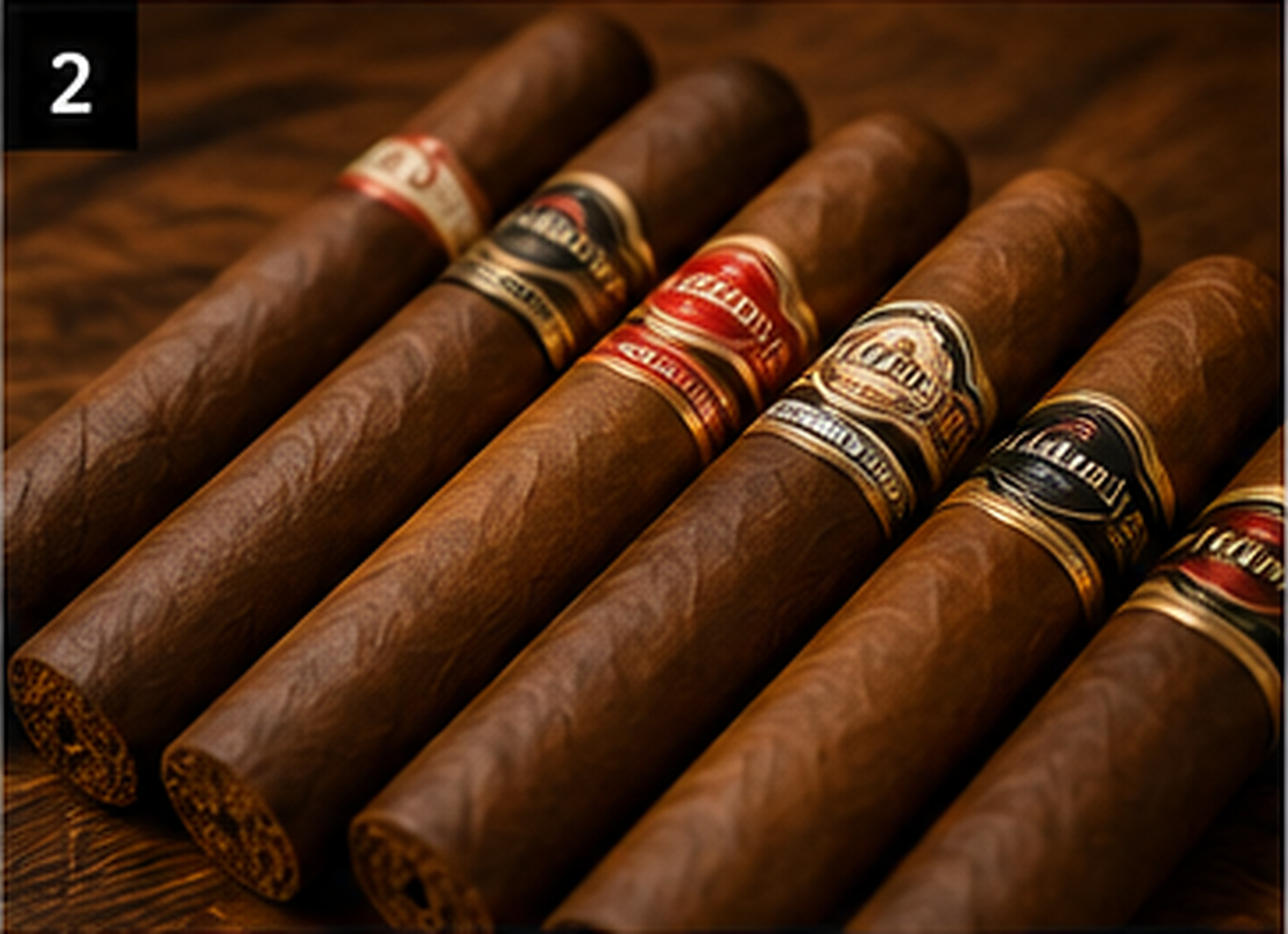 Premium cigars representing product quality and manufacturer commitment.