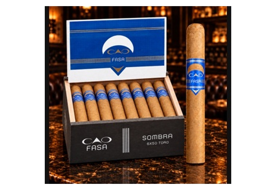CAO FASA Sombra Toro cigar and packaging